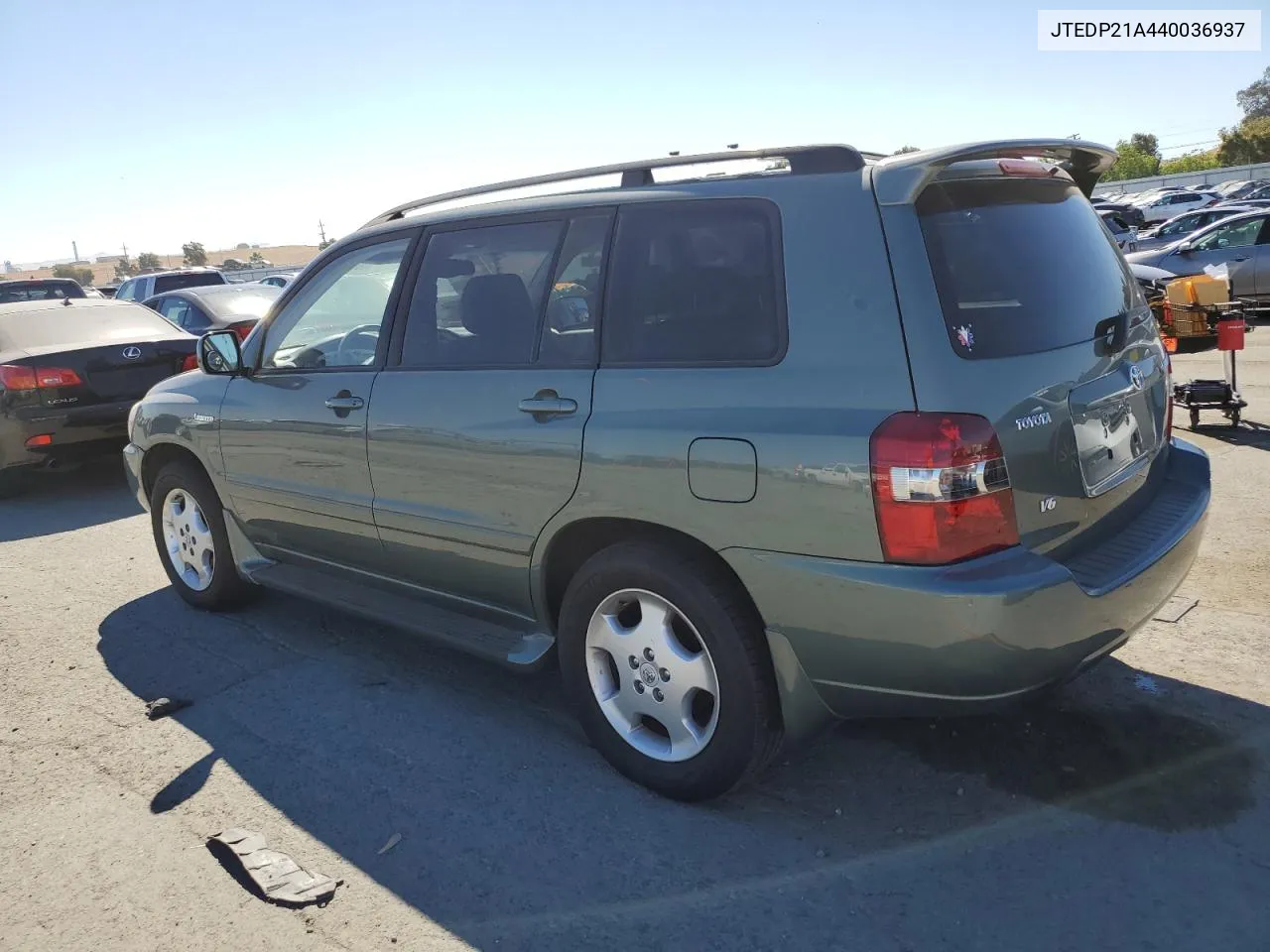 2004 Toyota Highlander Base VIN: JTEDP21A440036937 Lot: 69918524