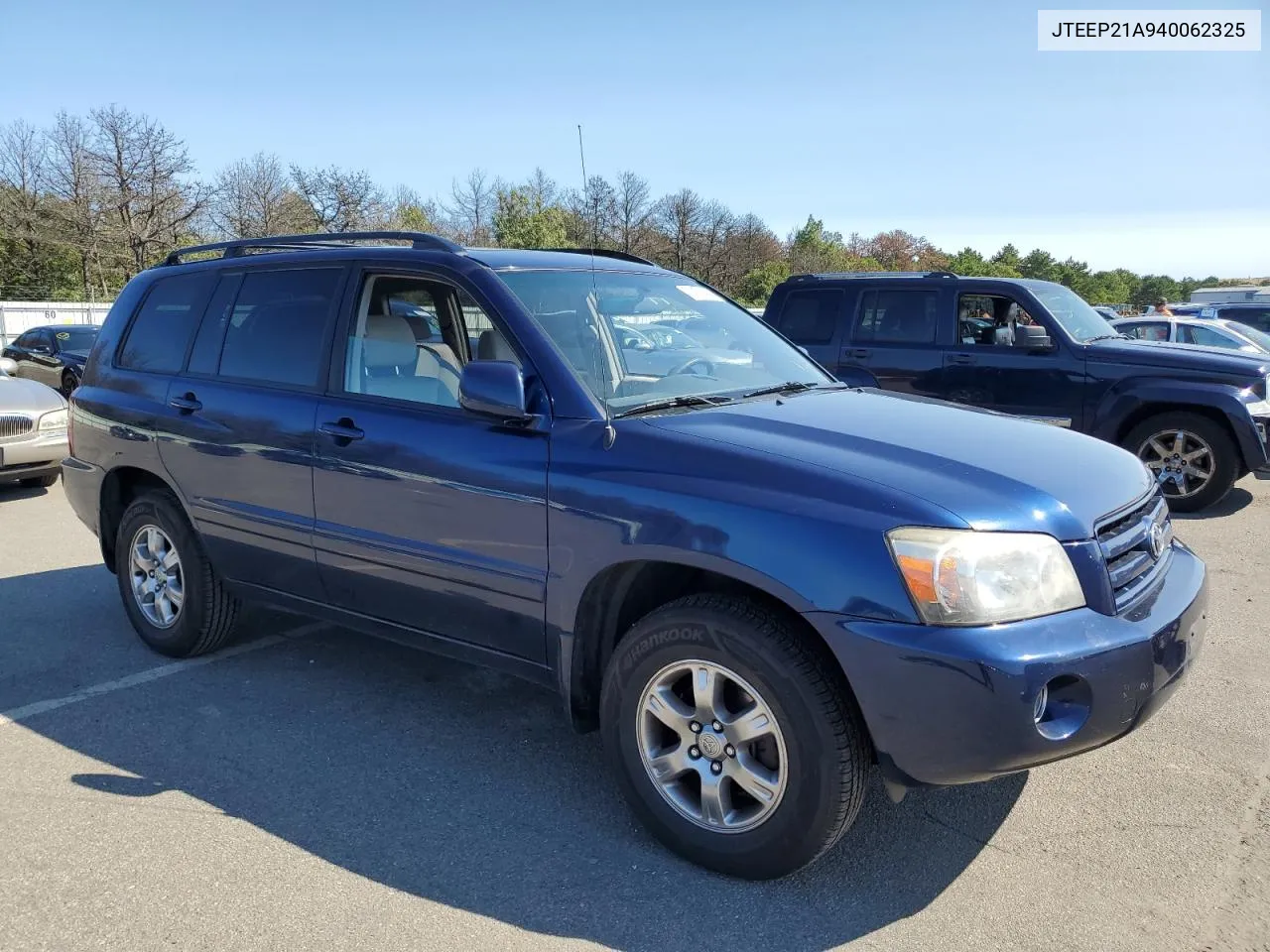 2004 Toyota Highlander VIN: JTEEP21A940062325 Lot: 70079444