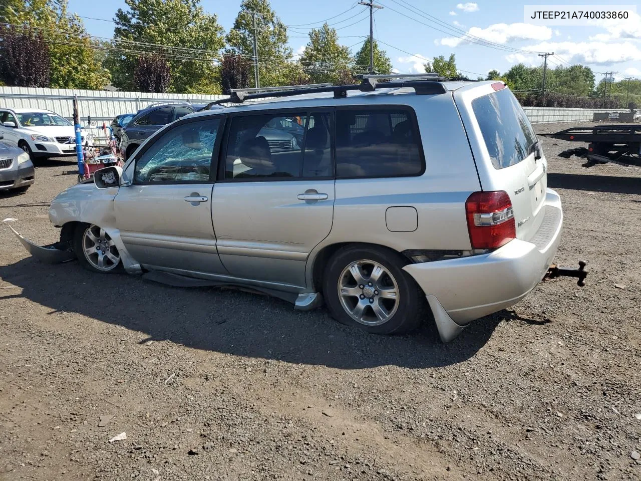 2004 Toyota Highlander VIN: JTEEP21A740033860 Lot: 70665984