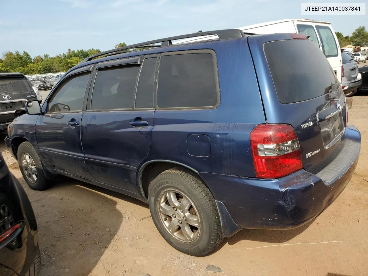 JTEEP21A140037841 2004 Toyota Highlander