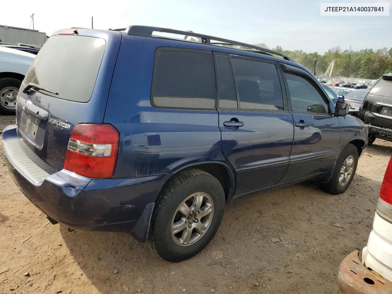 2004 Toyota Highlander VIN: JTEEP21A140037841 Lot: 70696624