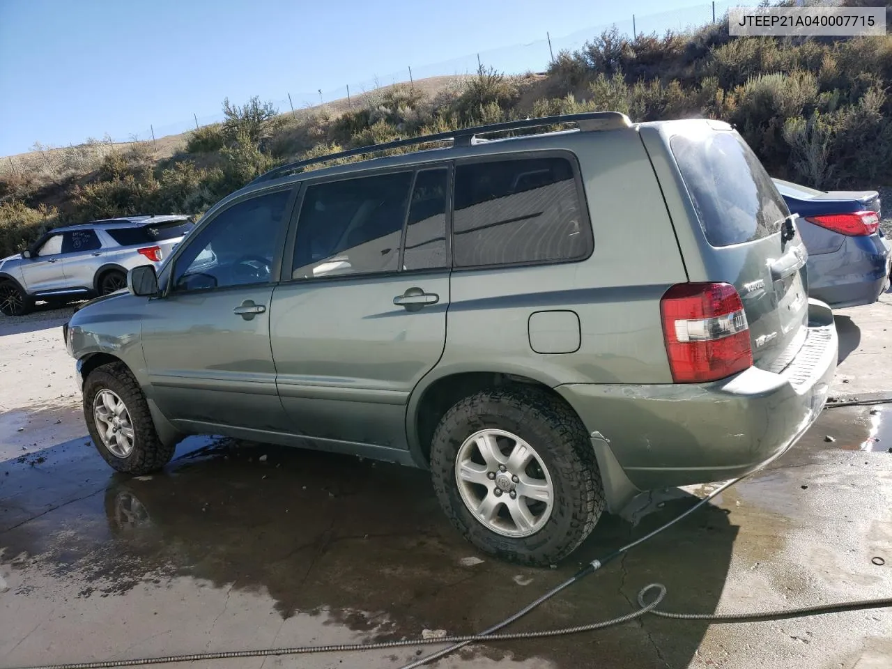 JTEEP21A040007715 2004 Toyota Highlander