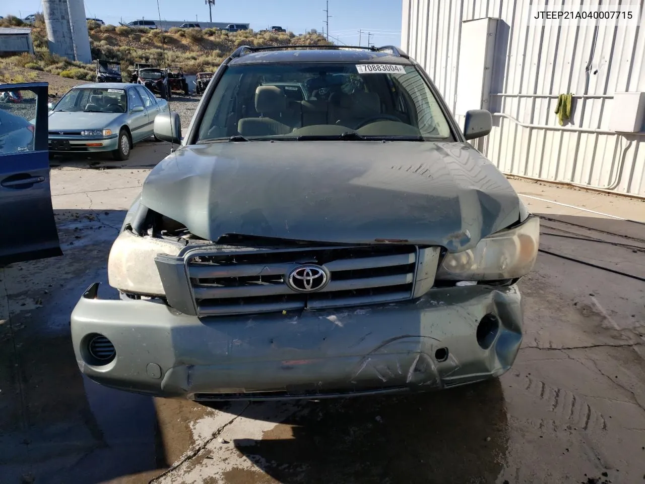 JTEEP21A040007715 2004 Toyota Highlander