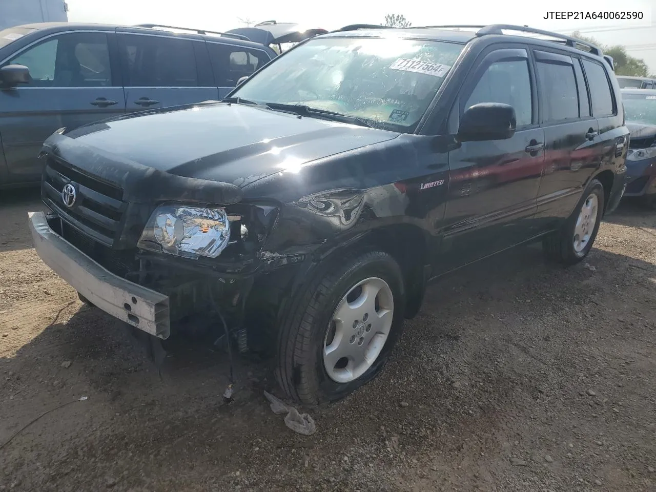 2004 Toyota Highlander VIN: JTEEP21A640062590 Lot: 71127564