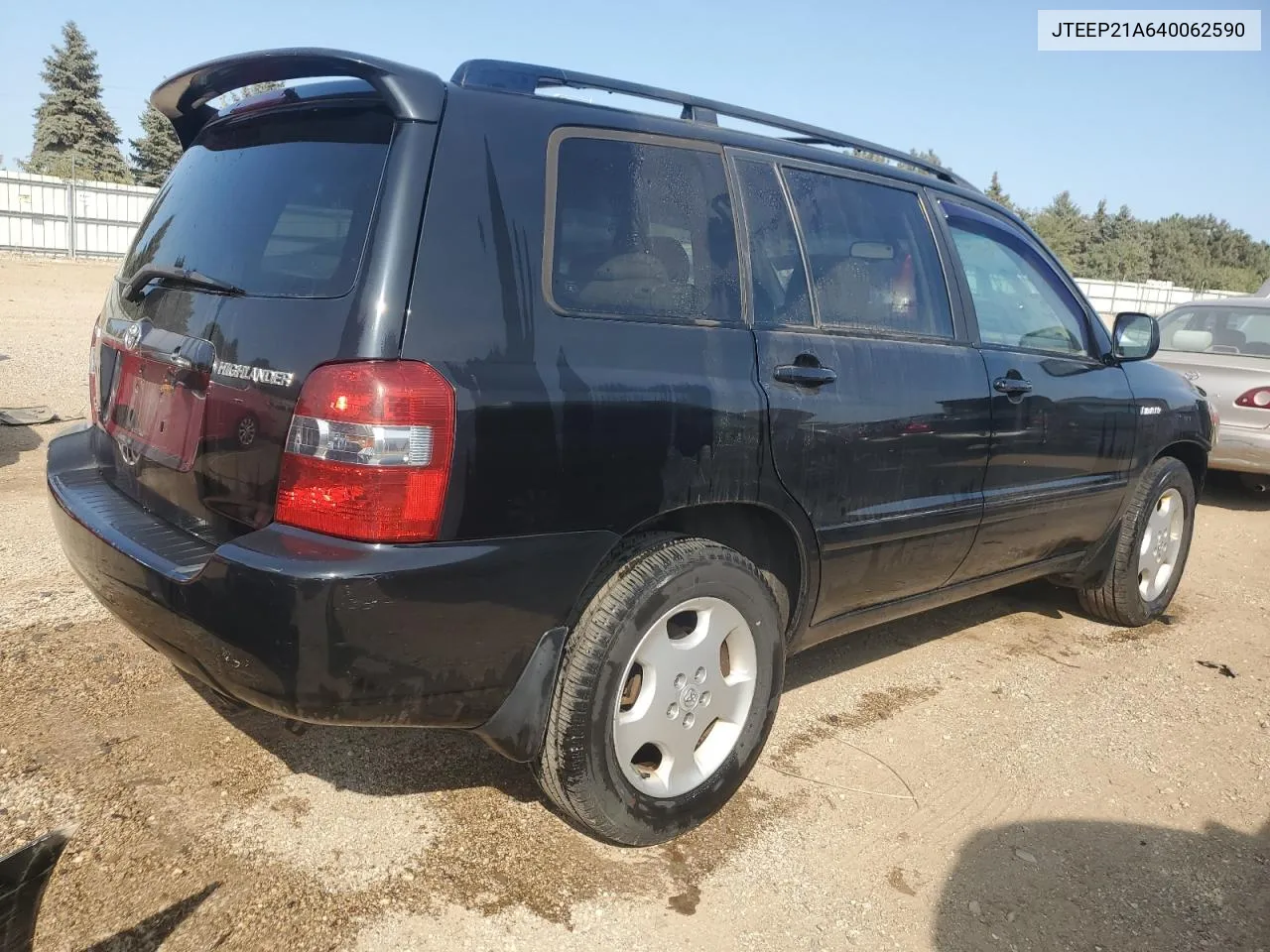 2004 Toyota Highlander VIN: JTEEP21A640062590 Lot: 71127564