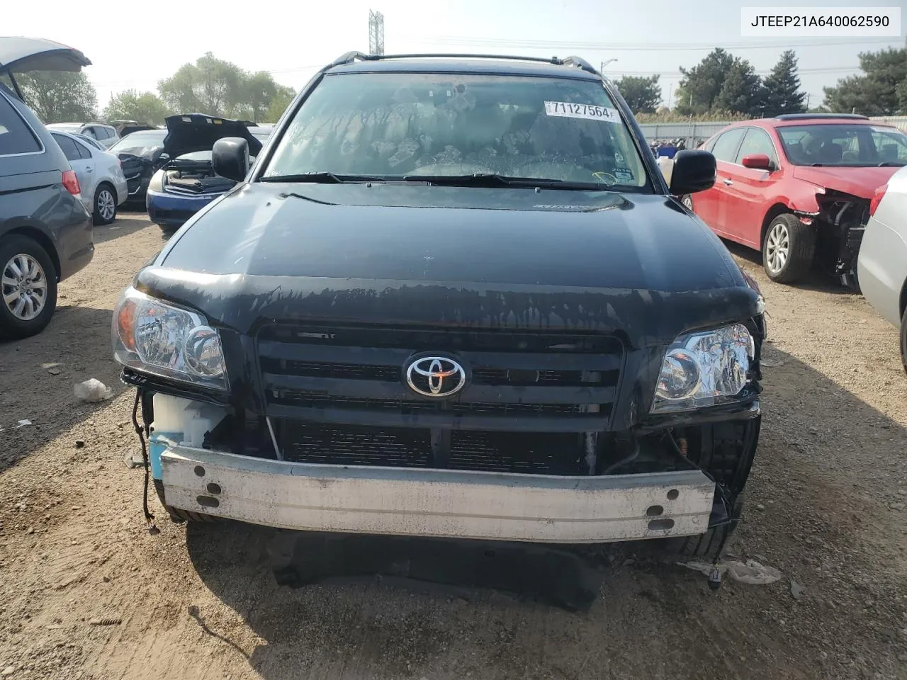 2004 Toyota Highlander VIN: JTEEP21A640062590 Lot: 71127564