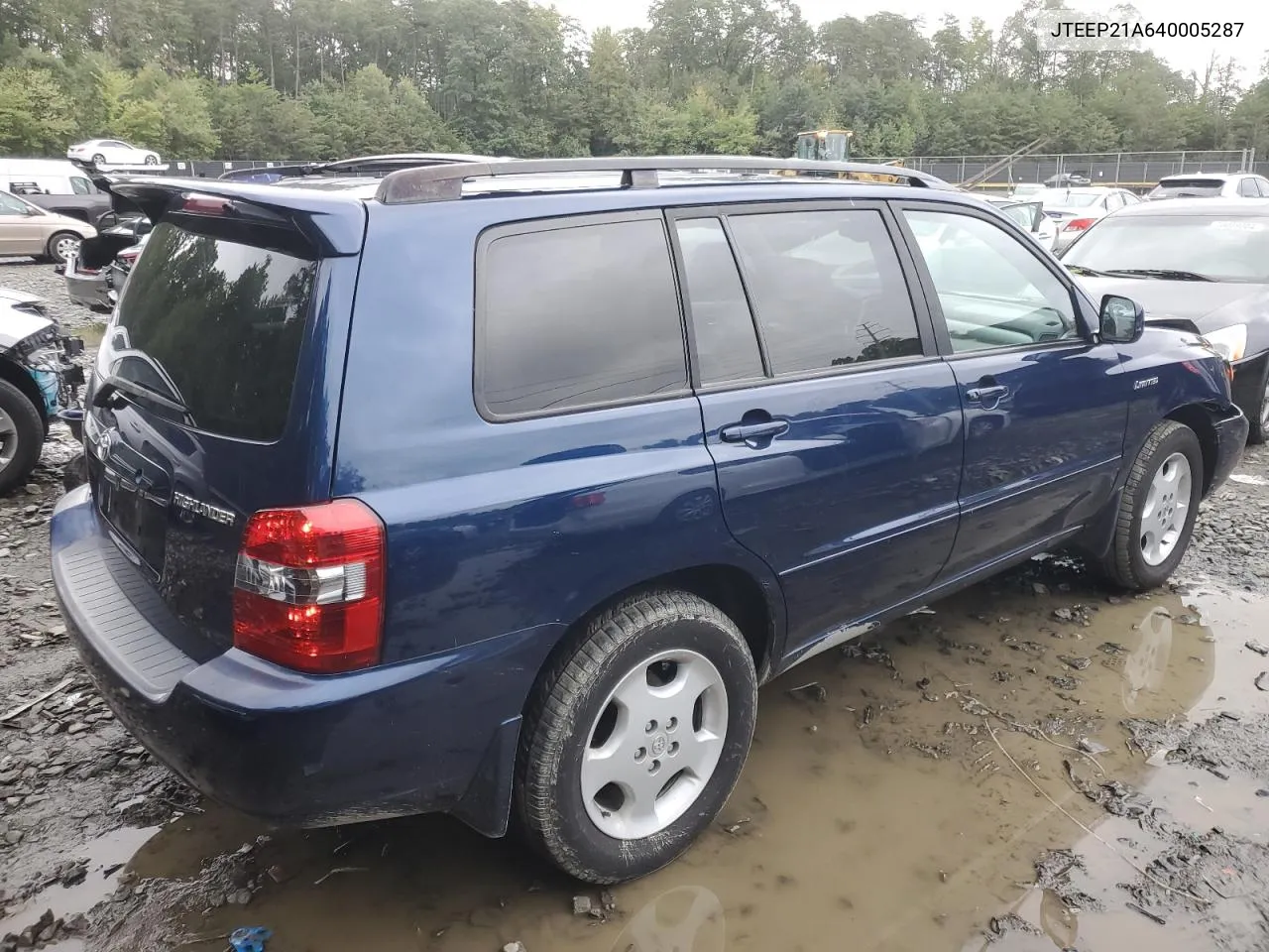 2004 Toyota Highlander VIN: JTEEP21A640005287 Lot: 72205564