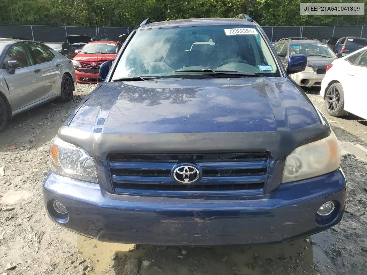 2004 Toyota Highlander VIN: JTEEP21A540041309 Lot: 72368364