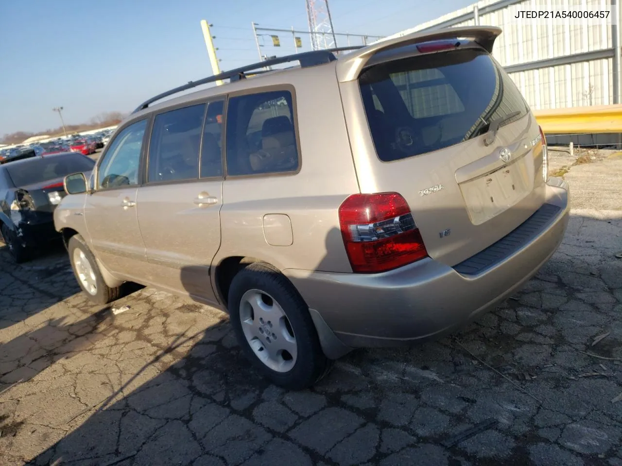 2004 Toyota Highlander Base VIN: JTEDP21A540006457 Lot: 72843262