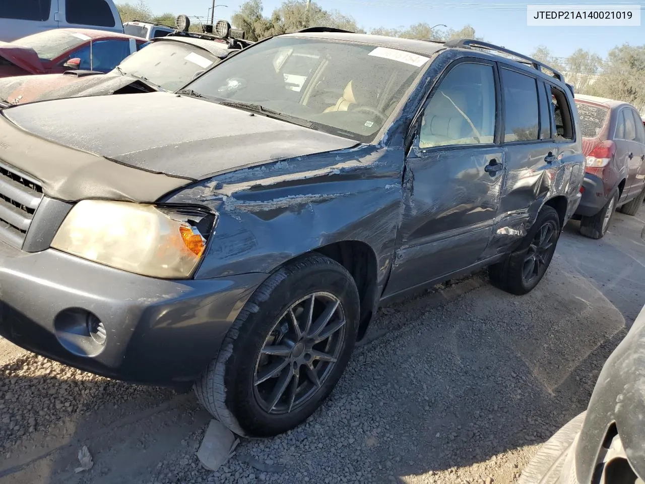 2004 Toyota Highlander Base VIN: JTEDP21A140021019 Lot: 73818154