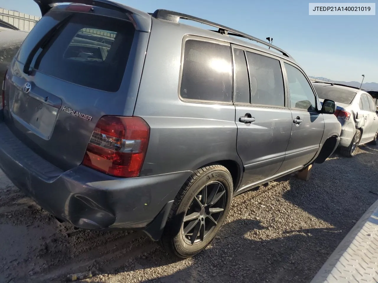 2004 Toyota Highlander Base VIN: JTEDP21A140021019 Lot: 73818154