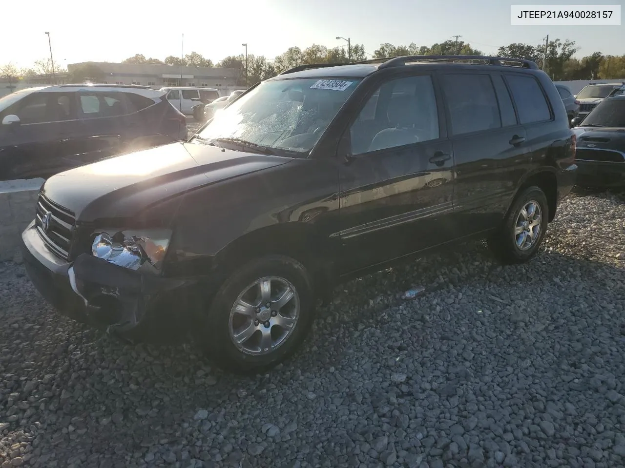 2004 Toyota Highlander VIN: JTEEP21A940028157 Lot: 74243504