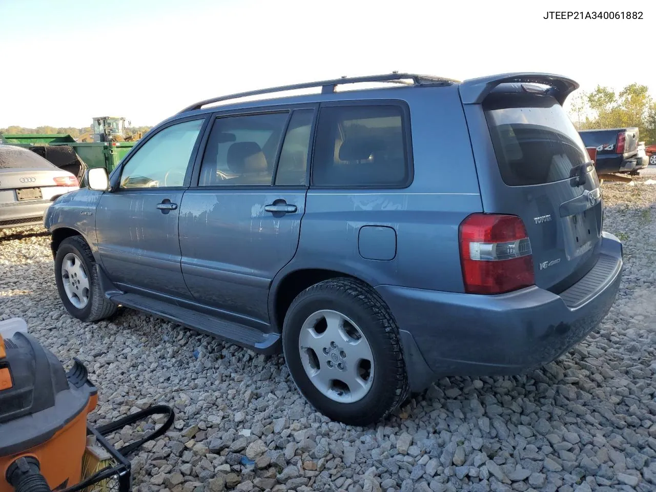 2004 Toyota Highlander VIN: JTEEP21A340061882 Lot: 74785884