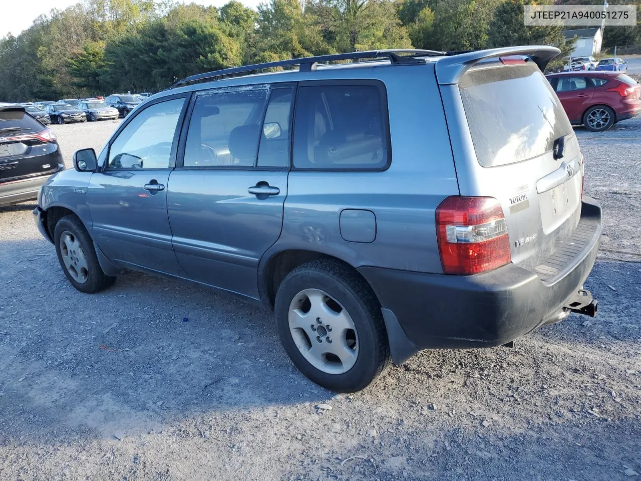 2004 Toyota Highlander VIN: JTEEP21A940051275 Lot: 75643704