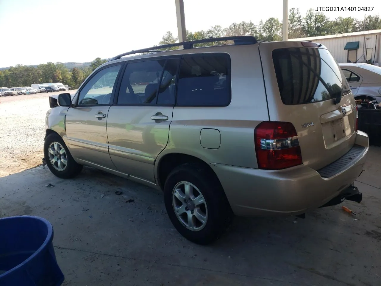 2004 Toyota Highlander VIN: JTEGD21A140104827 Lot: 76094274