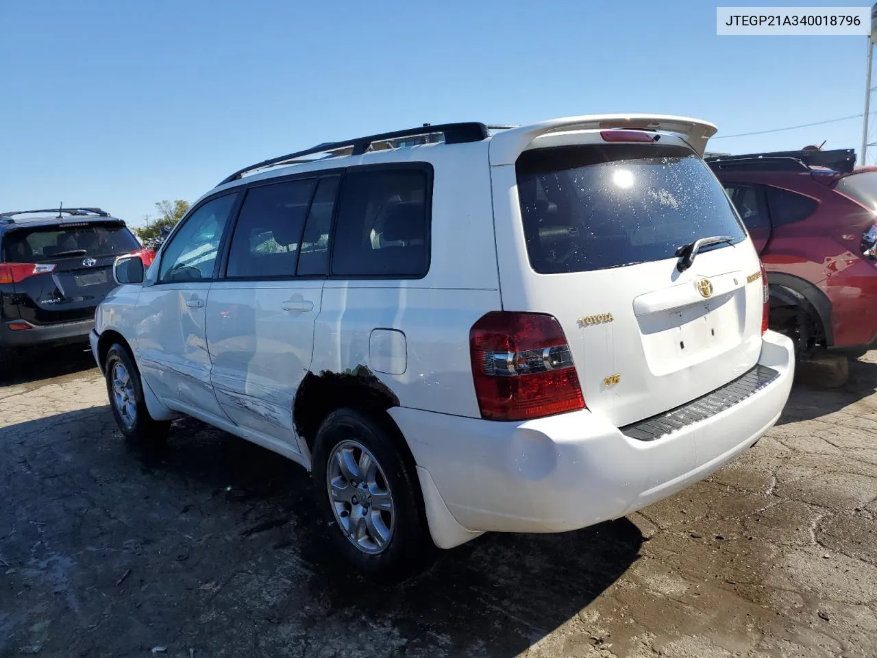 JTEGP21A340018796 2004 Toyota Highlander Base