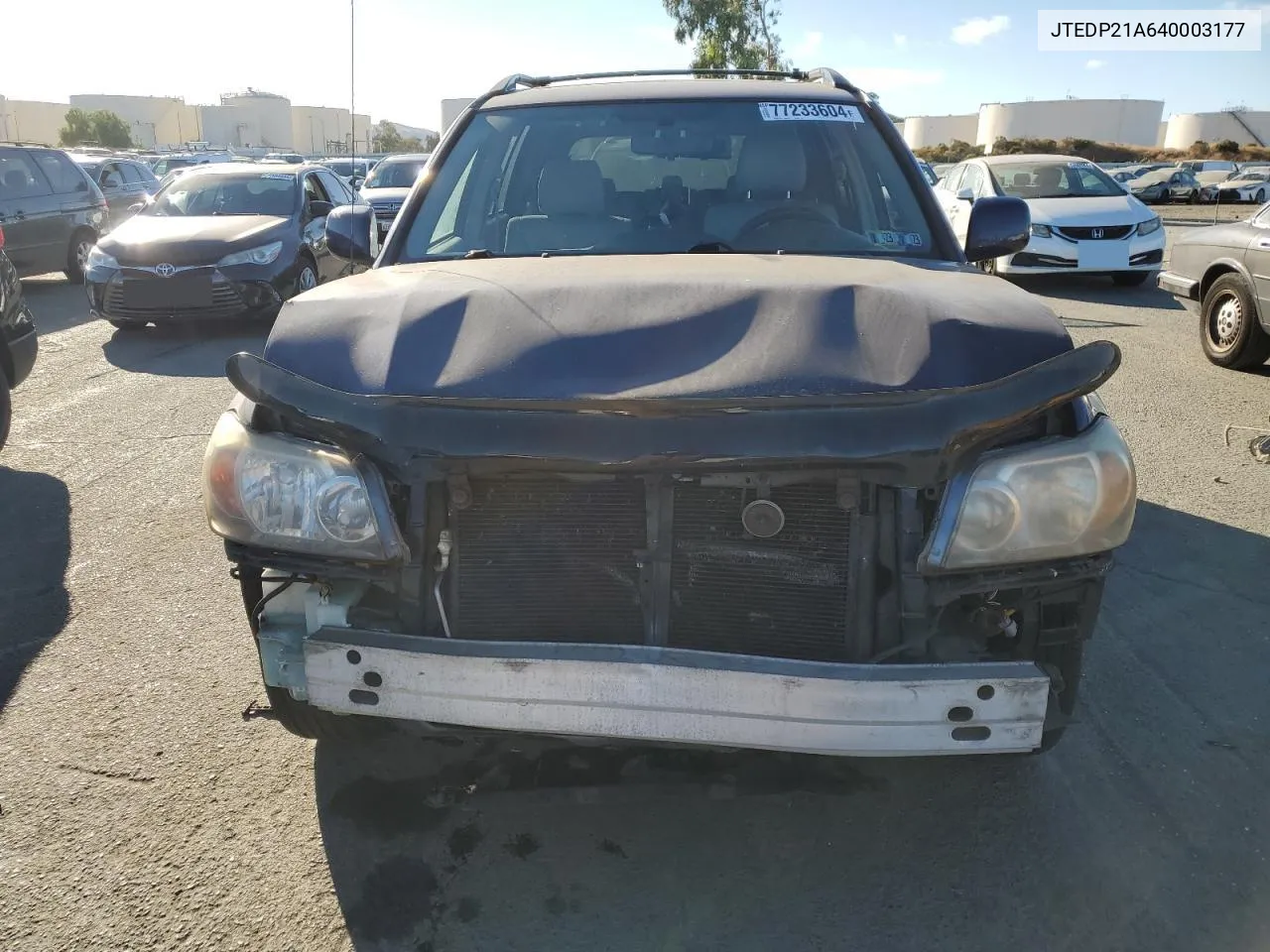 2004 Toyota Highlander Base VIN: JTEDP21A640003177 Lot: 77233604