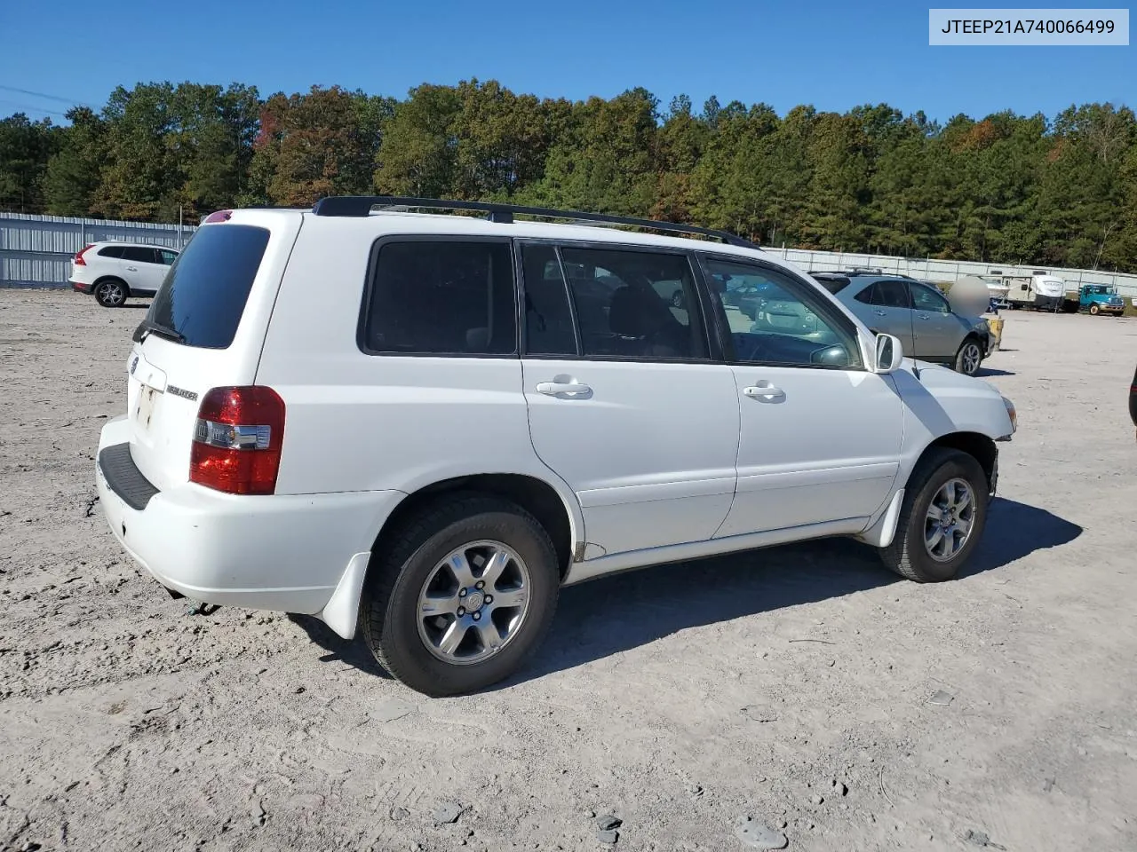 2004 Toyota Highlander VIN: JTEEP21A740066499 Lot: 77520014