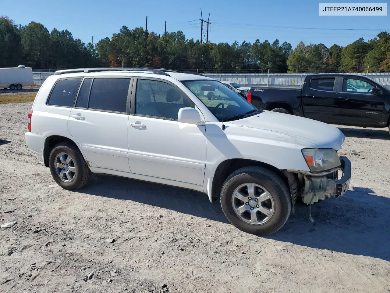 2004 Toyota Highlander VIN: JTEEP21A740066499 Lot: 77520014