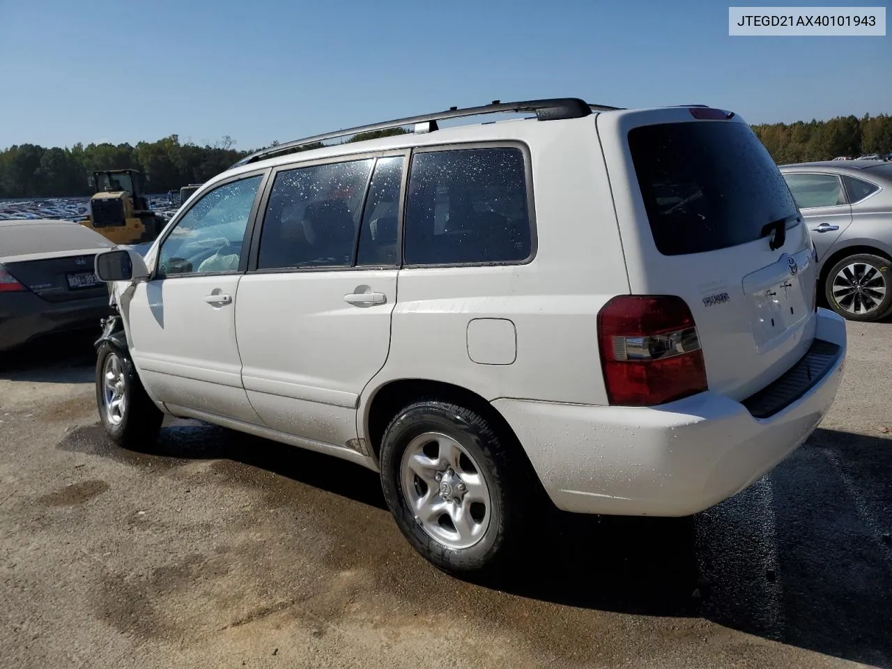 2004 Toyota Highlander VIN: JTEGD21AX40101943 Lot: 78274734