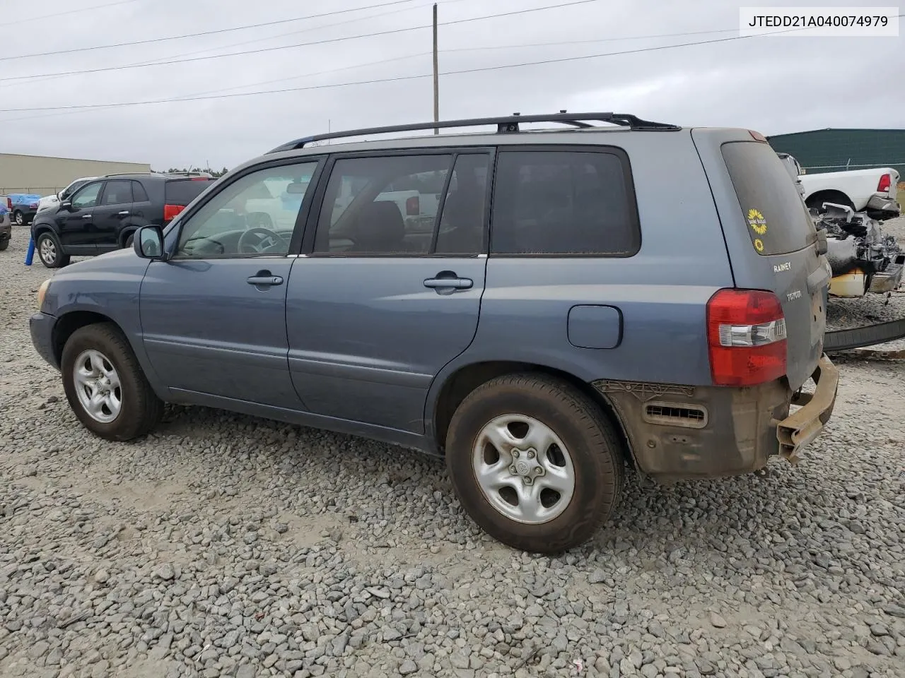 2004 Toyota Highlander VIN: JTEDD21A040074979 Lot: 79068034