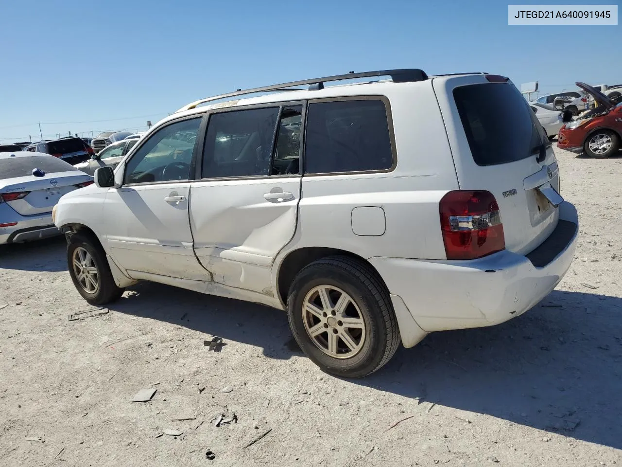 2004 Toyota Highlander VIN: JTEGD21A640091945 Lot: 80286354