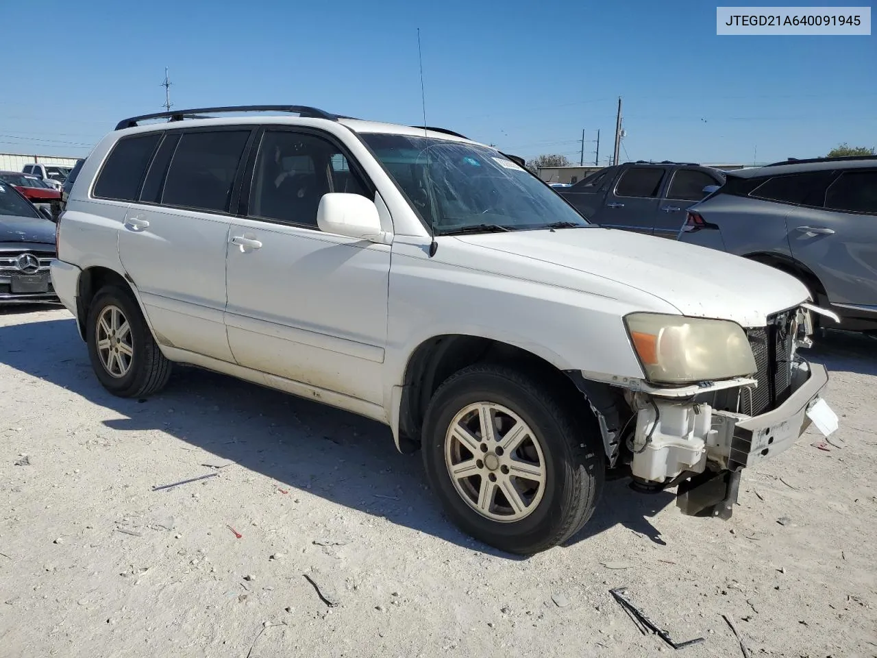 2004 Toyota Highlander VIN: JTEGD21A640091945 Lot: 80286354