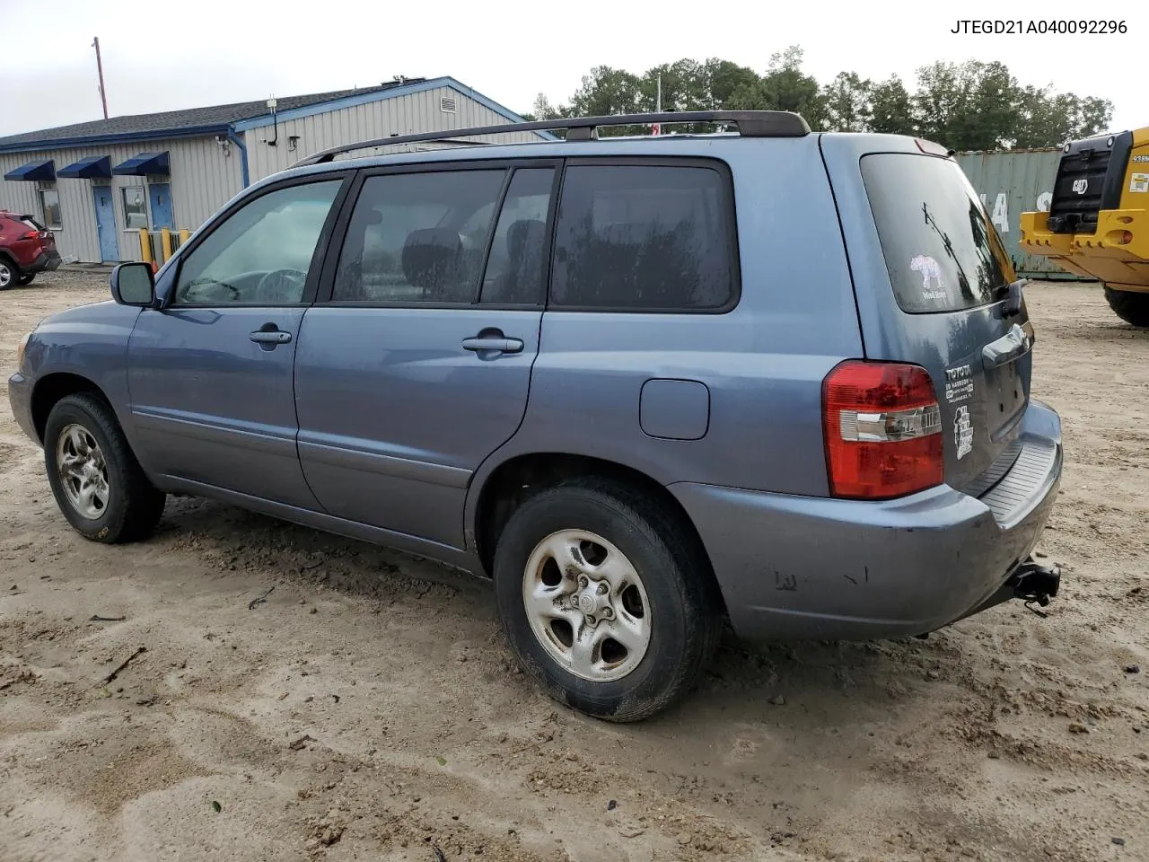 2004 Toyota Highlander VIN: JTEGD21A040092296 Lot: 81739184