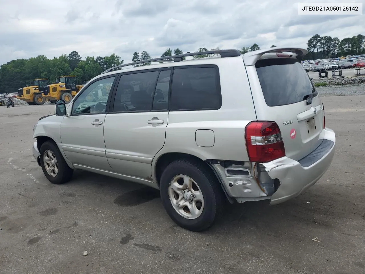 2005 Toyota Highlander VIN: JTEGD21A050126142 Lot: 57892434