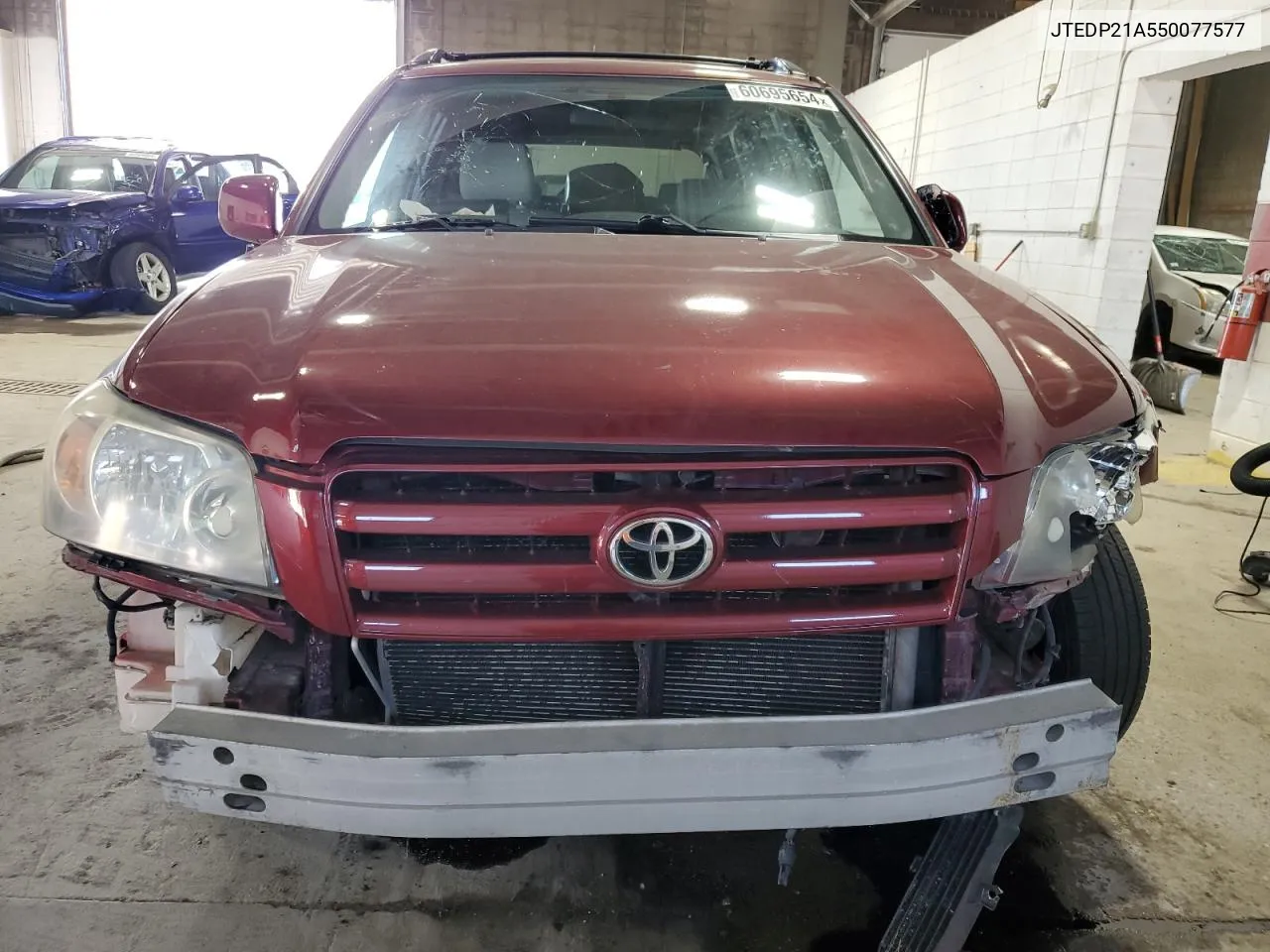 2005 Toyota Highlander Limited VIN: JTEDP21A550077577 Lot: 60695654