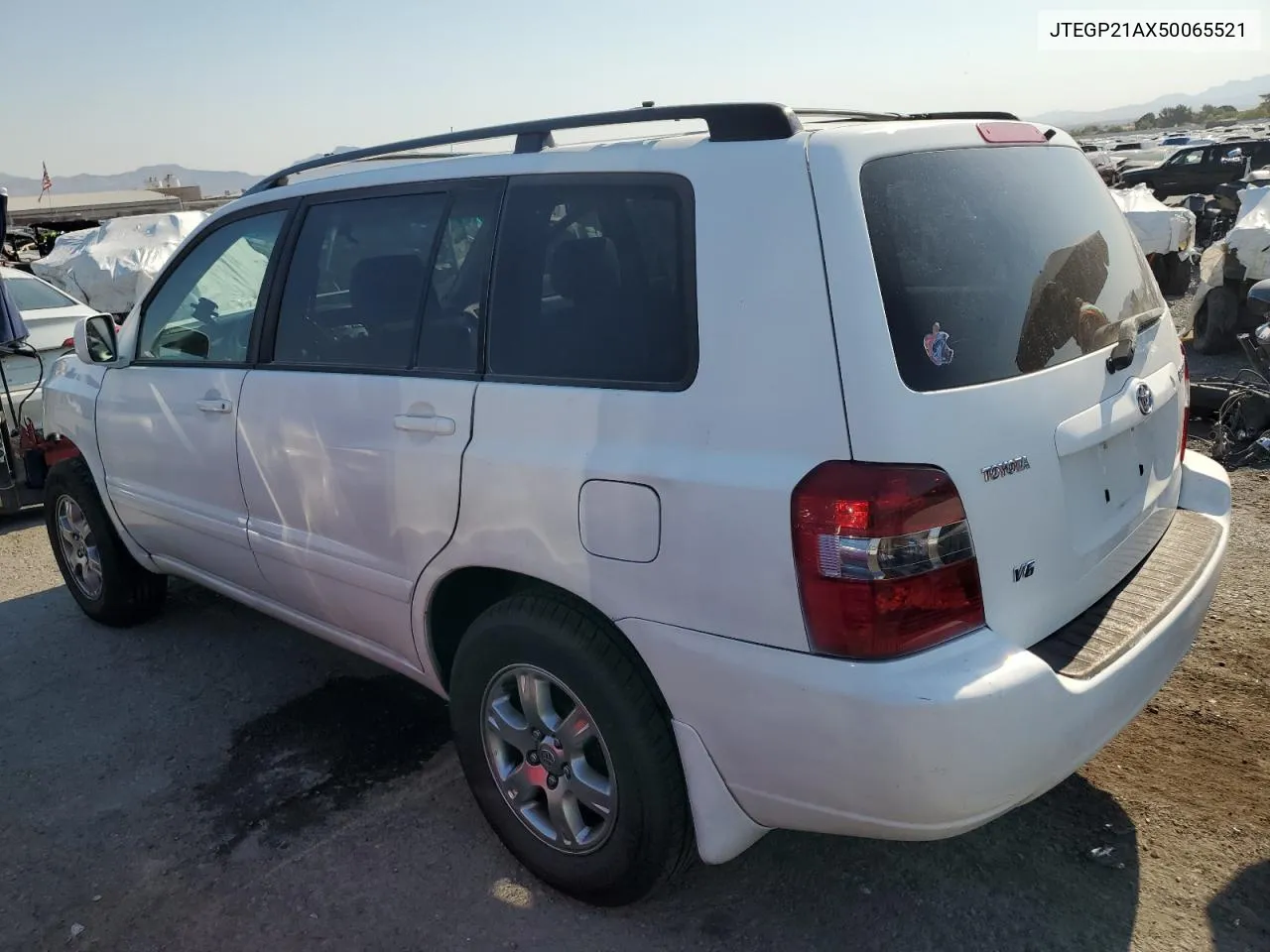 2005 Toyota Highlander Limited VIN: JTEGP21AX50065521 Lot: 62684284