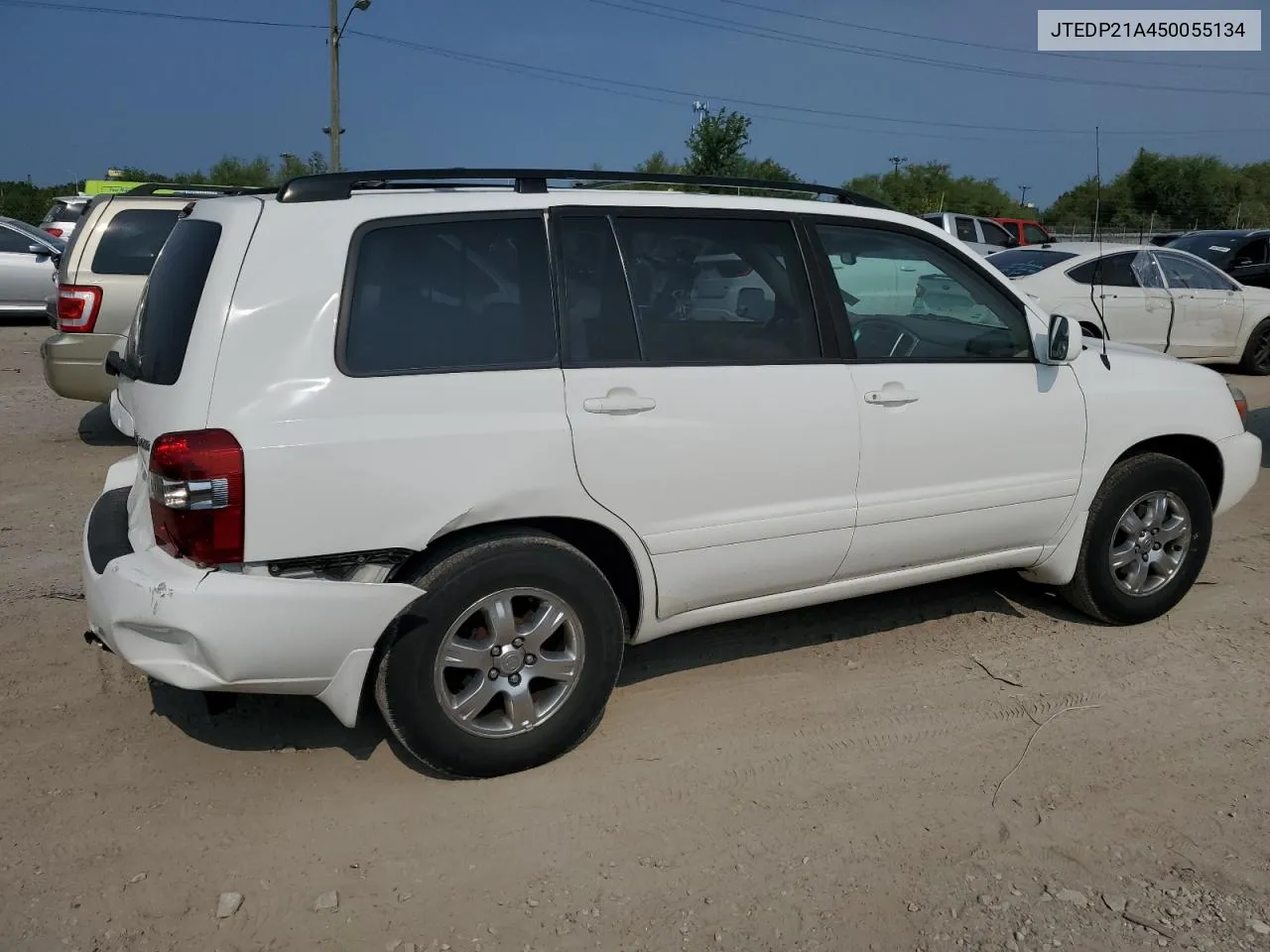 2005 Toyota Highlander Limited VIN: JTEDP21A450055134 Lot: 64061534