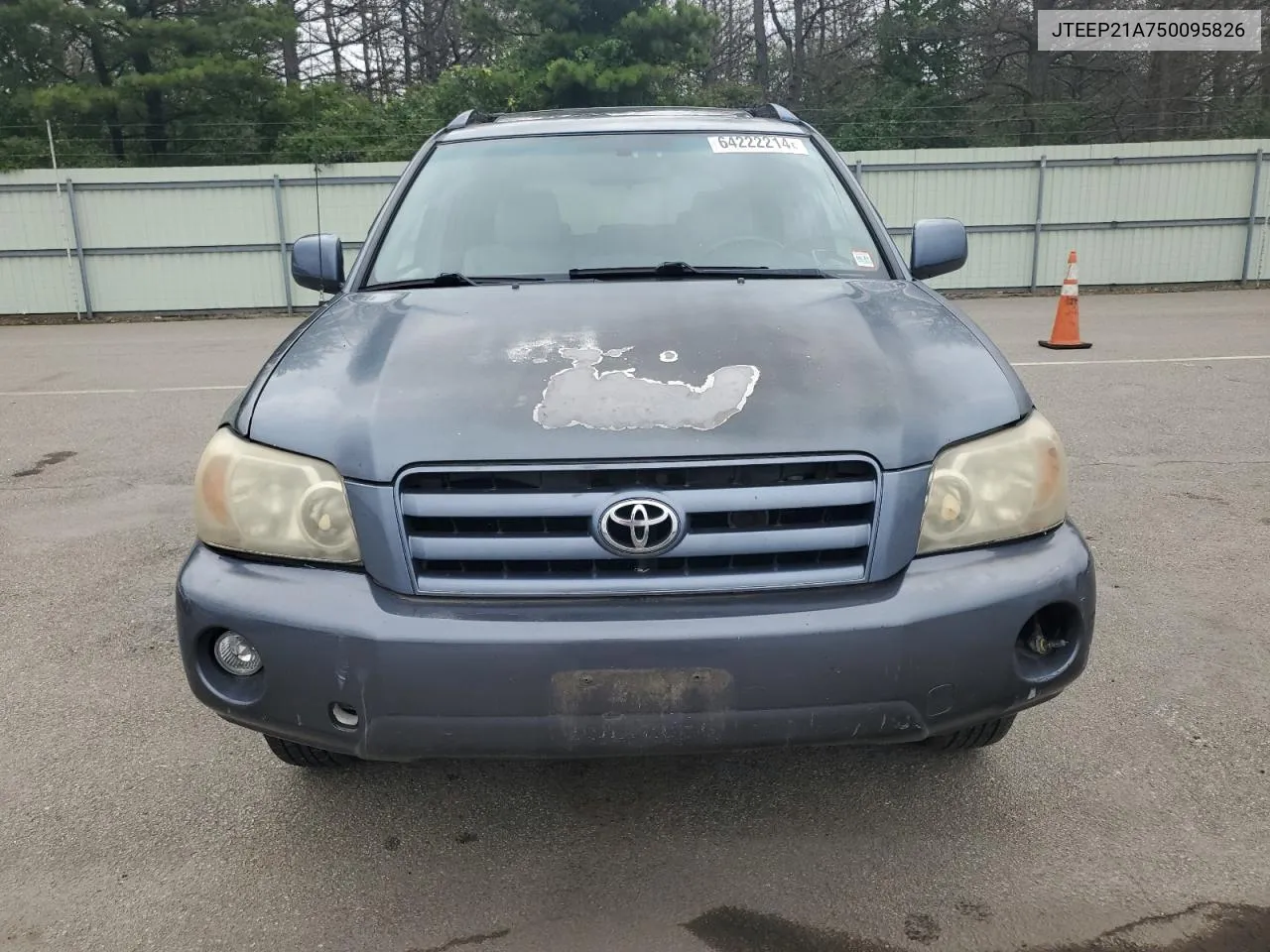 JTEEP21A750095826 2005 Toyota Highlander Limited