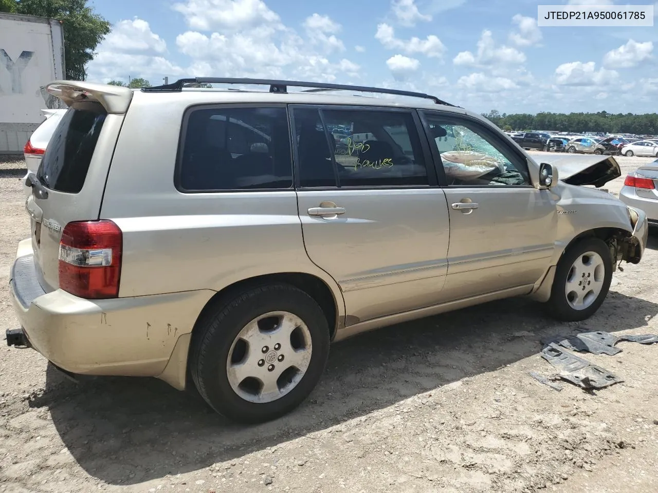 2005 Toyota Highlander Limited VIN: JTEDP21A950061785 Lot: 64301574