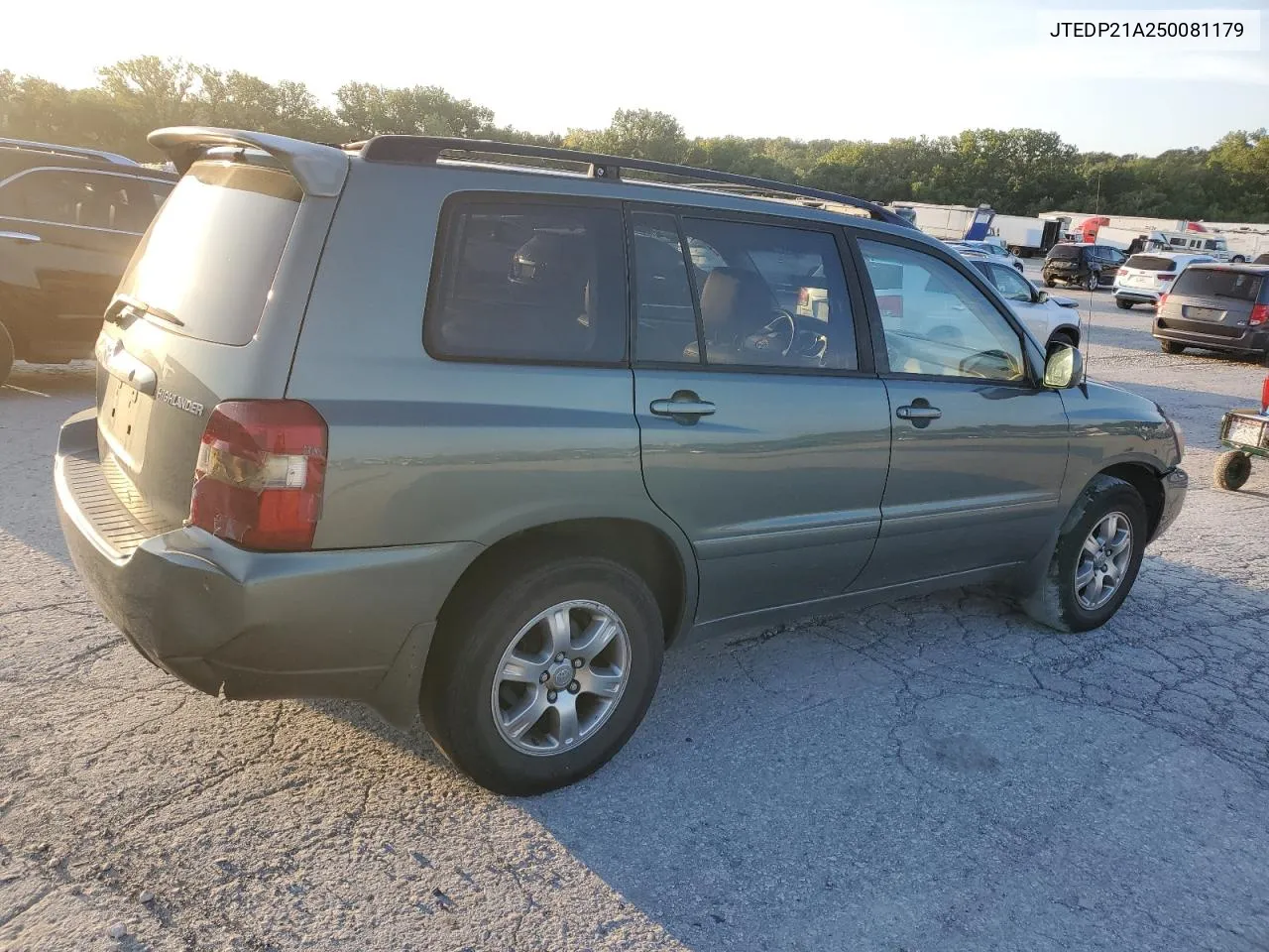 2005 Toyota Highlander Limited VIN: JTEDP21A250081179 Lot: 66347944