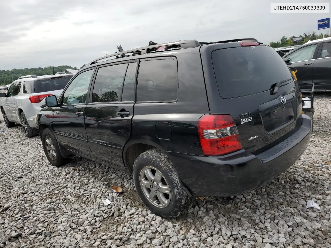 2005 Toyota Highlander VIN: JTEHD21A750039309 Lot: 67061774