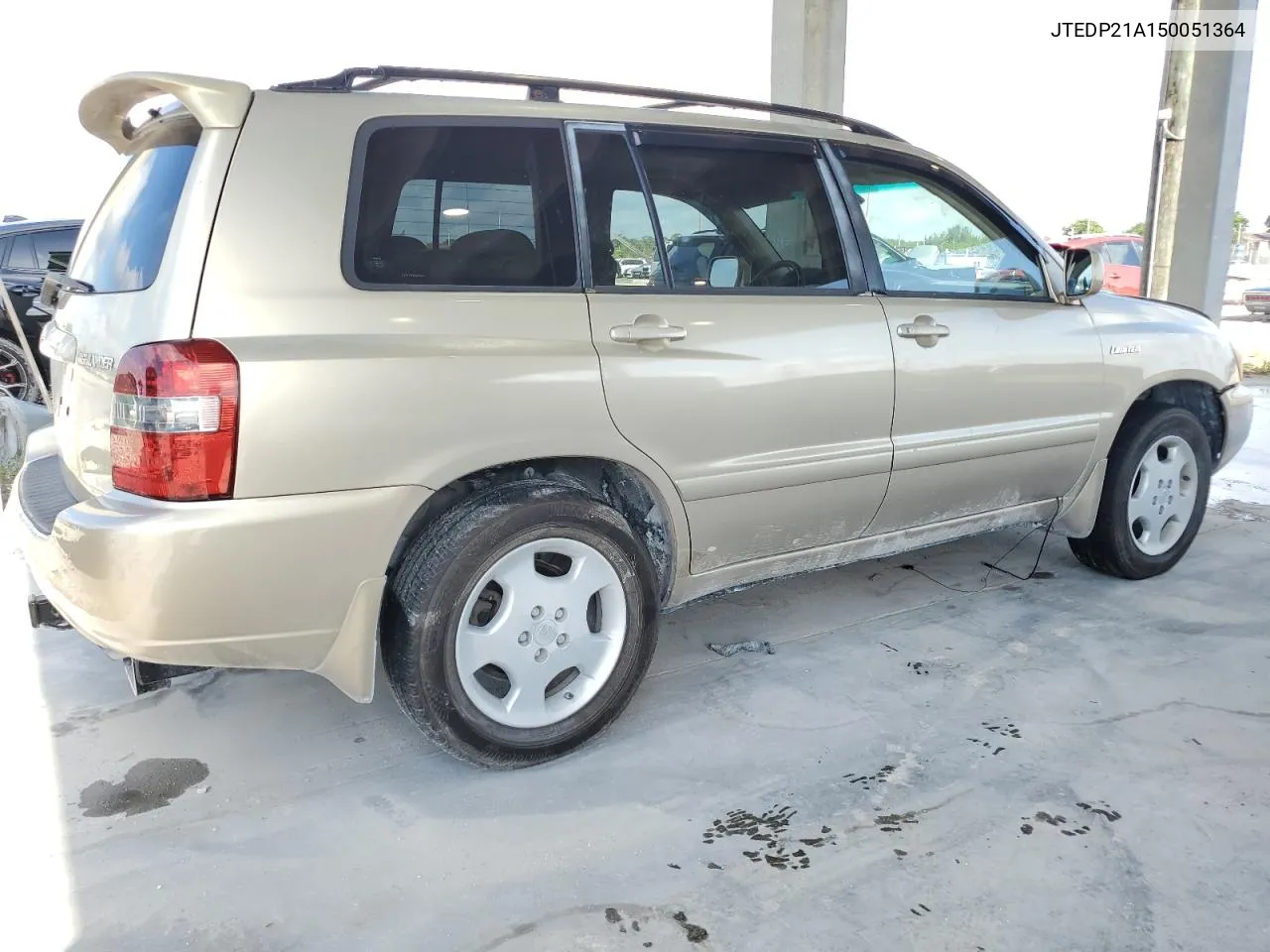 2005 Toyota Highlander Limited VIN: JTEDP21A150051364 Lot: 67251614