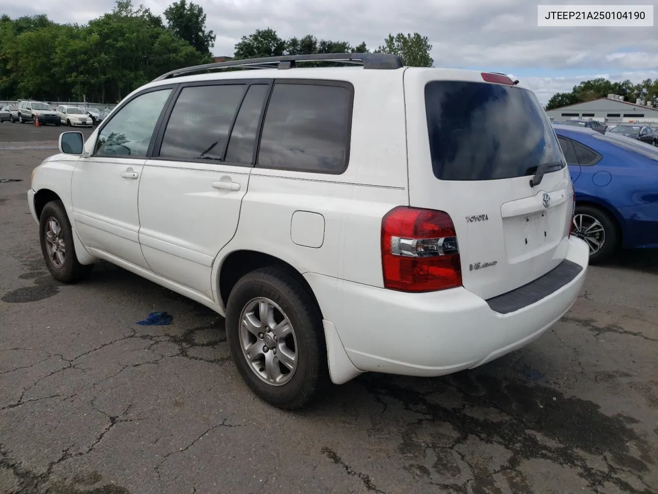 2005 Toyota Highlander Limited VIN: JTEEP21A250104190 Lot: 67529024