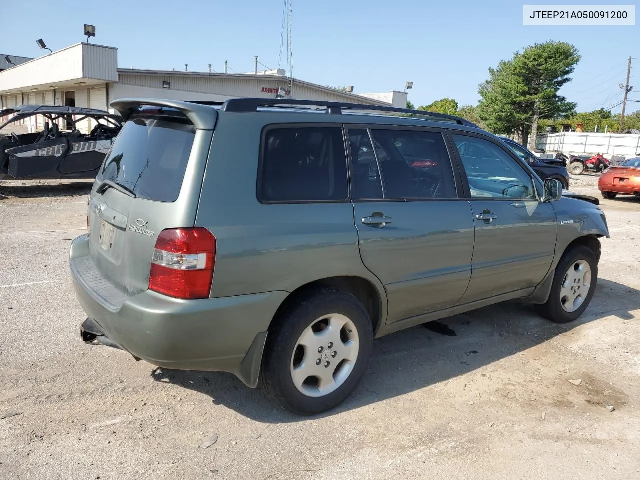 2005 Toyota Highlander Limited VIN: JTEEP21A050091200 Lot: 67885874