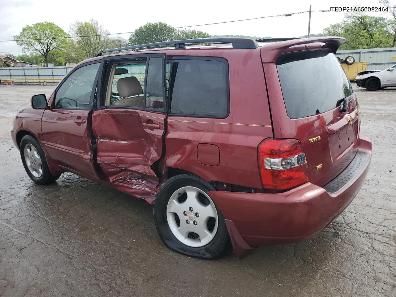 2005 Toyota Highlander Limited VIN: JTEDP21A650082464 Lot: 68413924