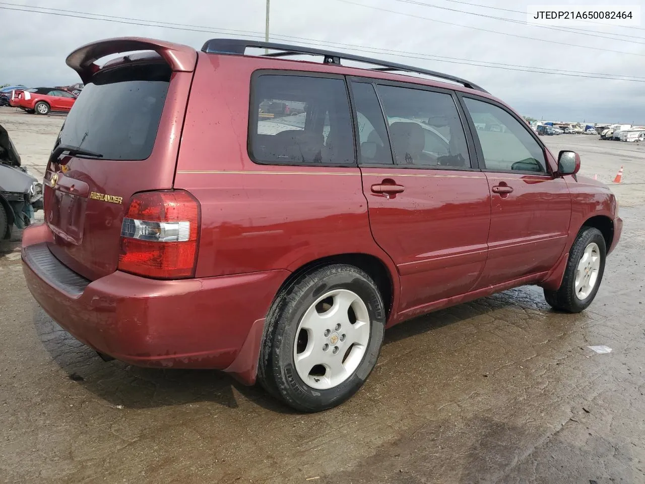 2005 Toyota Highlander Limited VIN: JTEDP21A650082464 Lot: 68413924