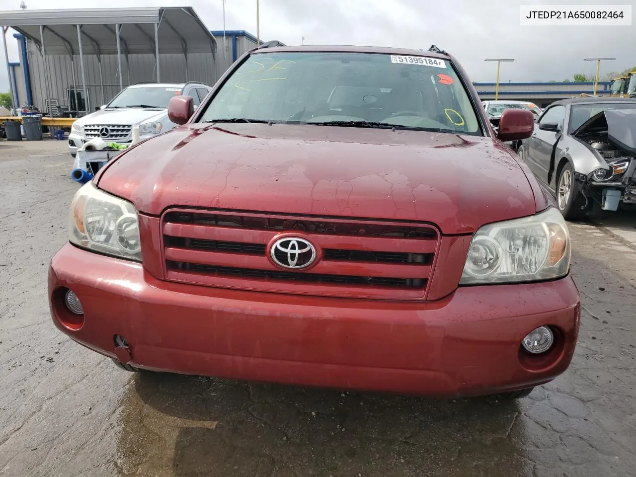 2005 Toyota Highlander Limited VIN: JTEDP21A650082464 Lot: 68413924