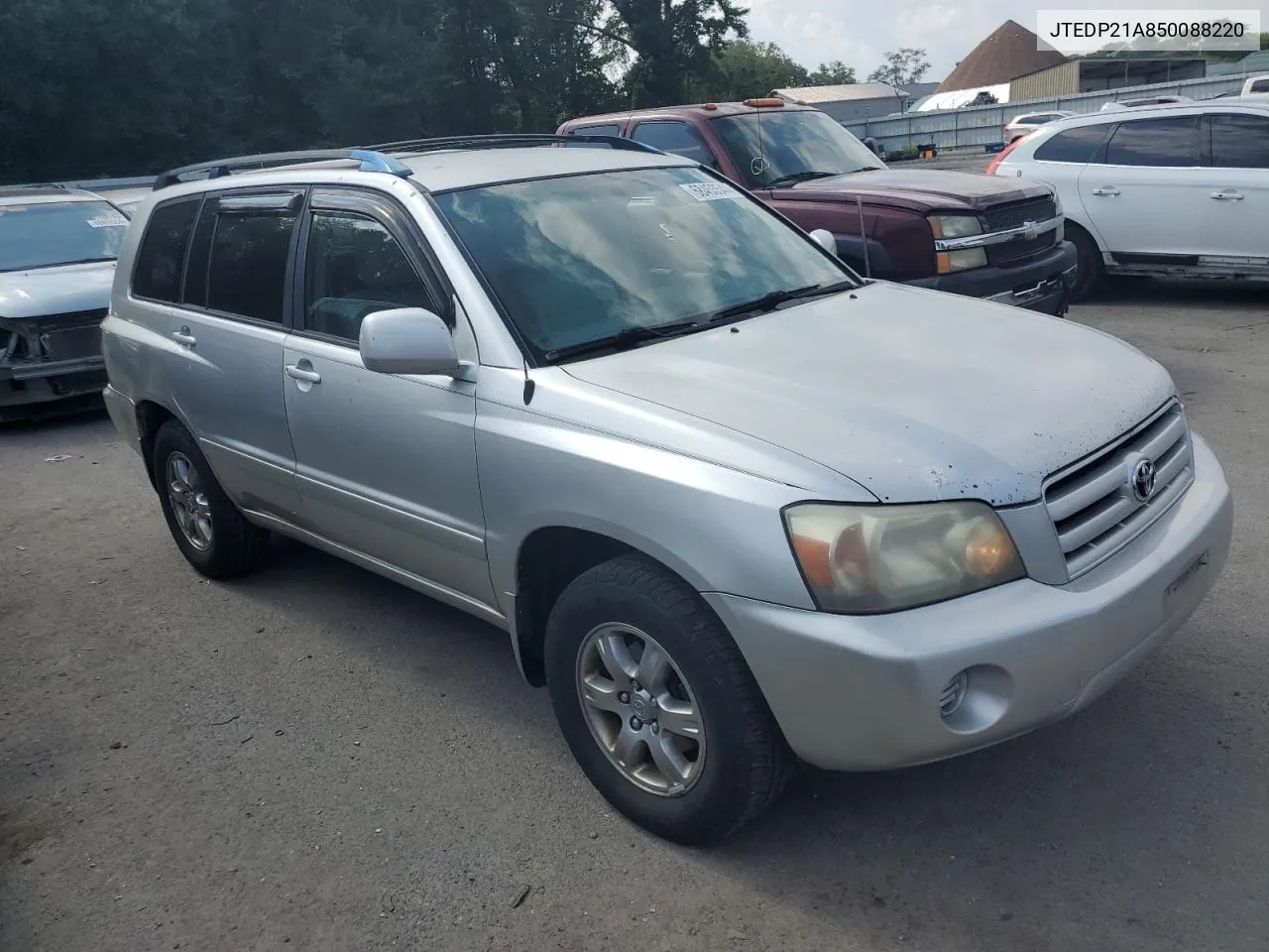 2005 Toyota Highlander Limited VIN: JTEDP21A850088220 Lot: 68453544