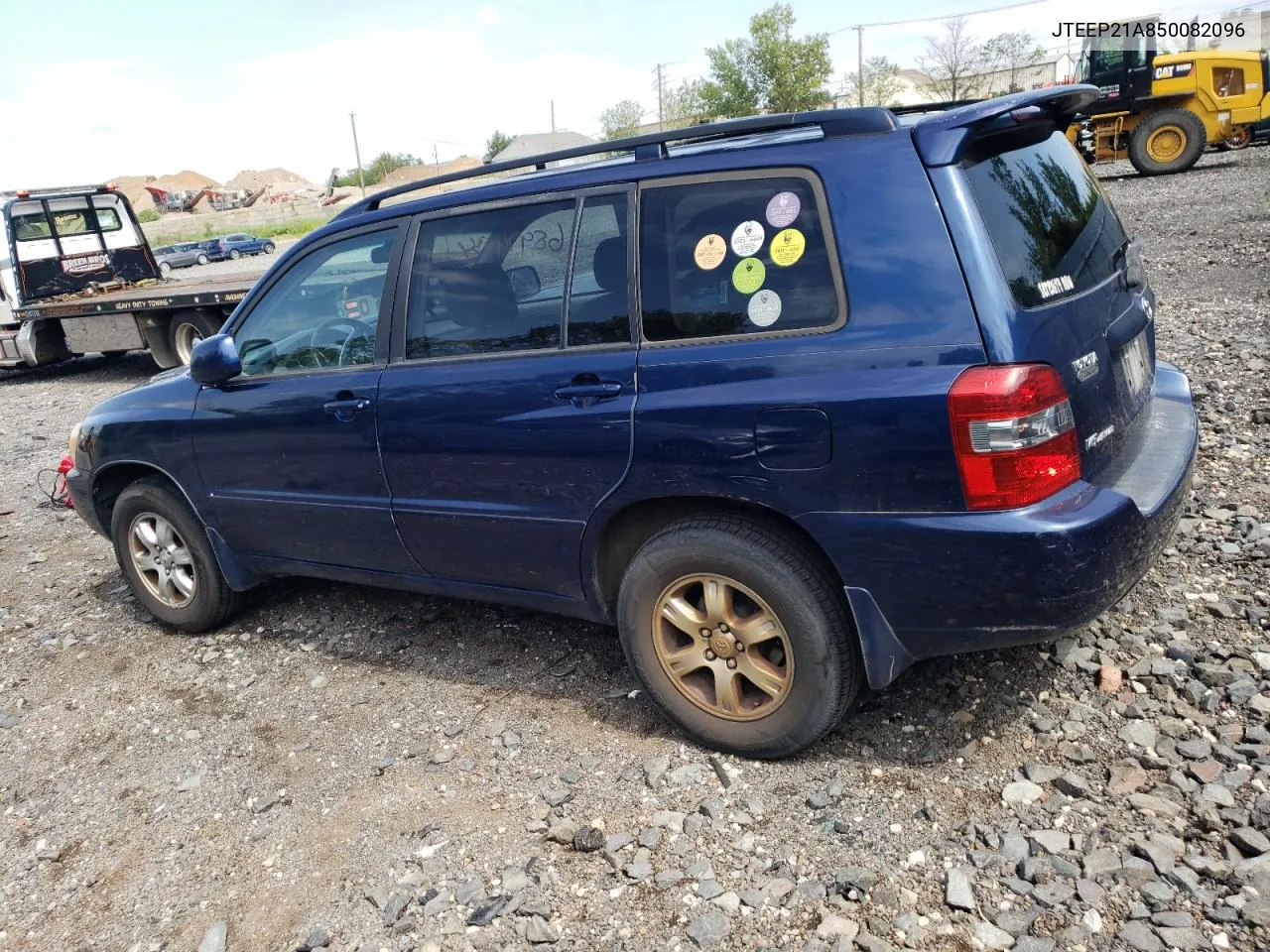 2005 Toyota Highlander Limited VIN: JTEEP21A850082096 Lot: 68974934