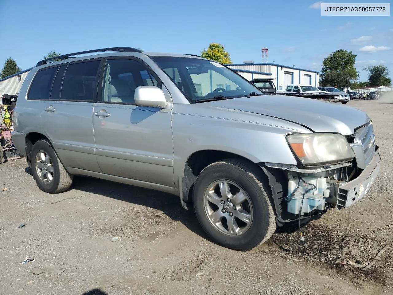 2005 Toyota Highlander Limited VIN: JTEGP21A350057728 Lot: 69143584