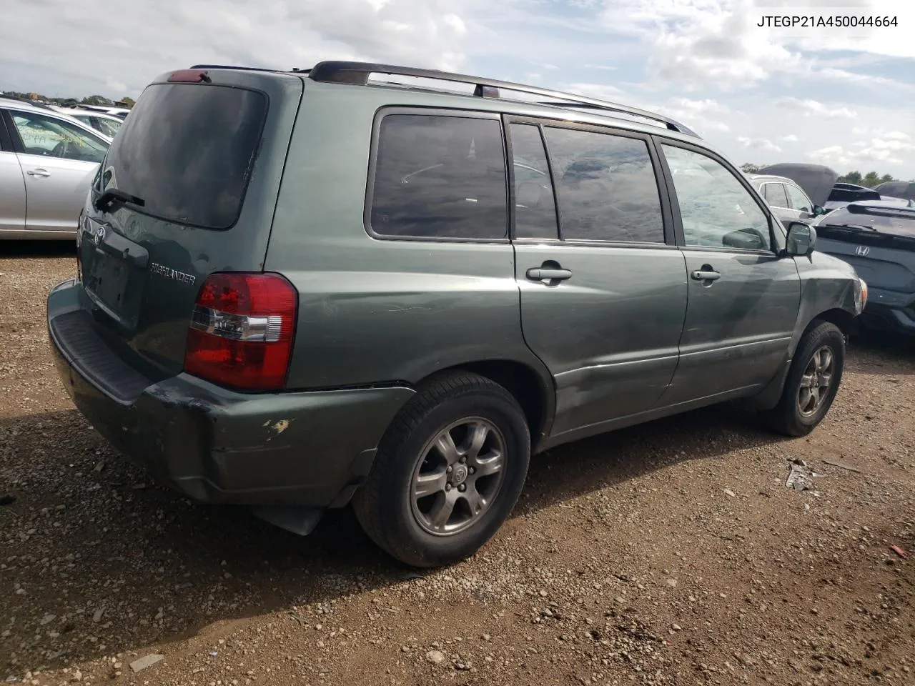 2005 Toyota Highlander Limited VIN: JTEGP21A450044664 Lot: 69252754