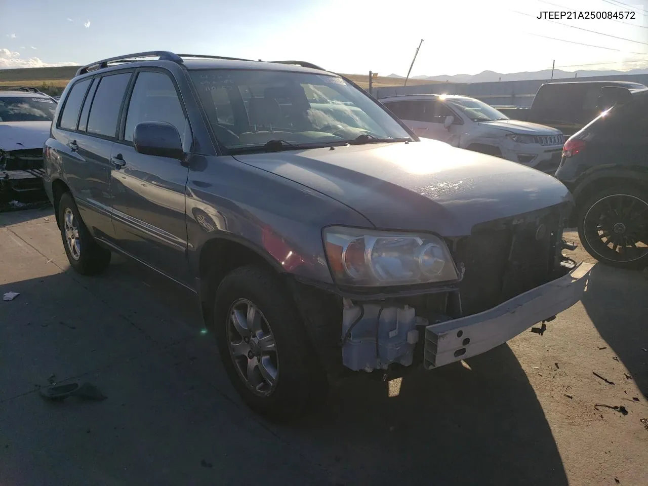 2005 Toyota Highlander Limited VIN: JTEEP21A250084572 Lot: 69441344