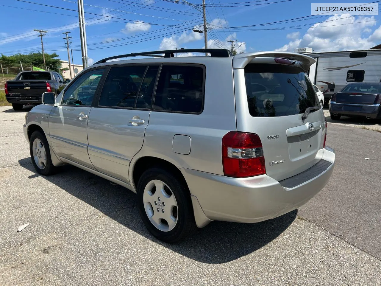 2005 Toyota Highlander Limited VIN: JTEEP21AX50108357 Lot: 69528254