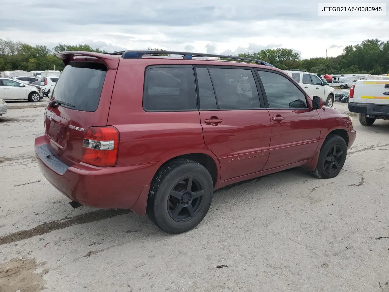 2005 Toyota Highlander VIN: JTEGD21A640080945 Lot: 69806974