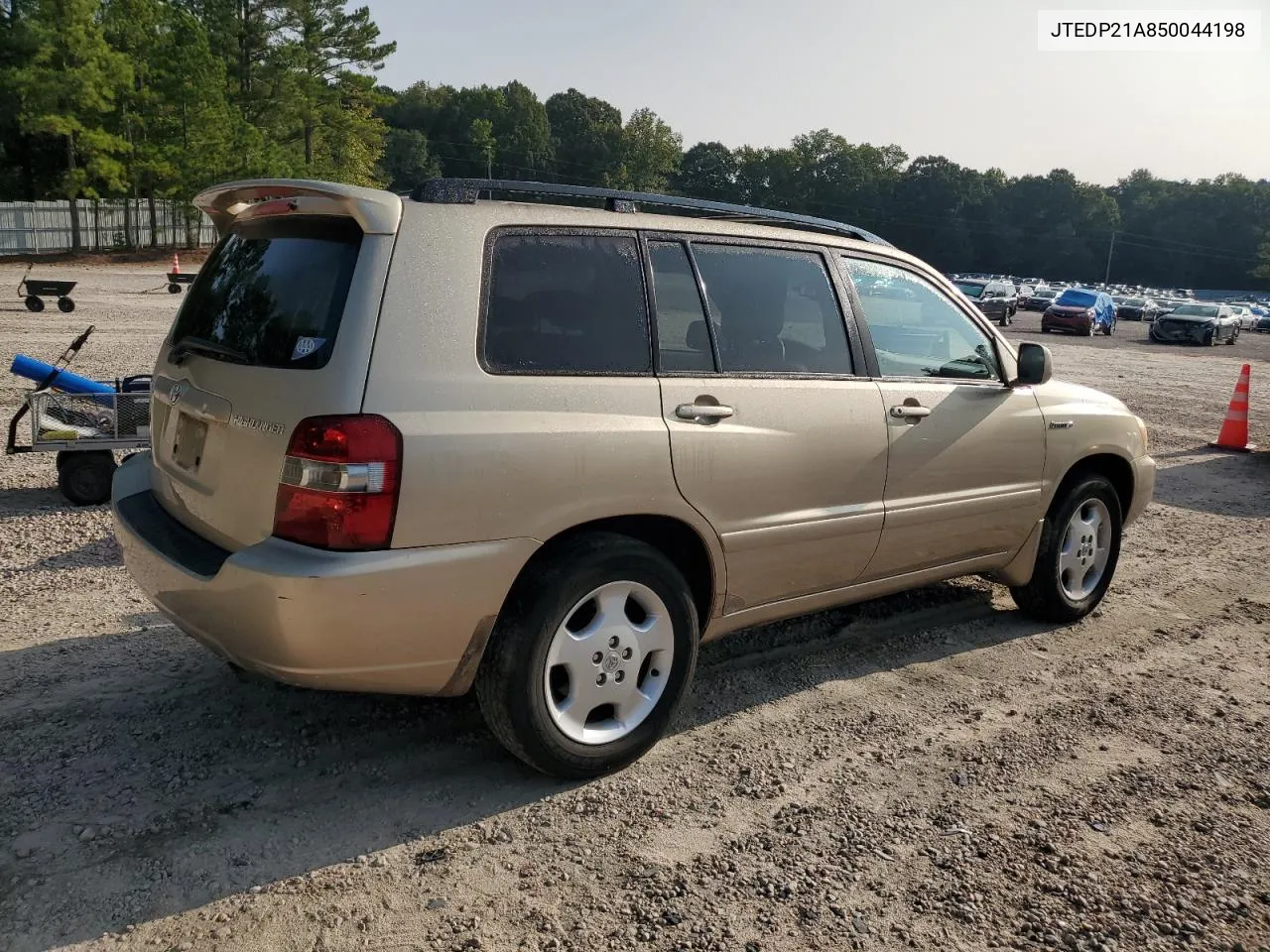 2005 Toyota Highlander Limited VIN: JTEDP21A850044198 Lot: 69923594